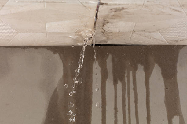 Professional Structural Drying technician working in Roberts, WI